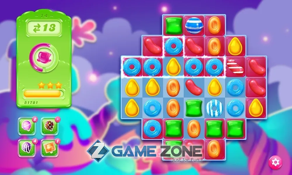 صورة من لعبة Candy Crush Jelly Saga [Много жизней]