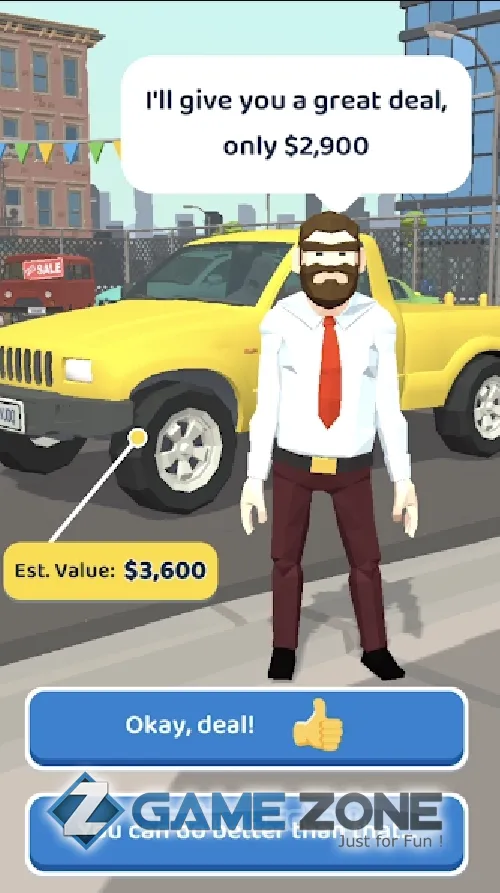 صورة من لعبة Car Dealer 3D [Adfree]