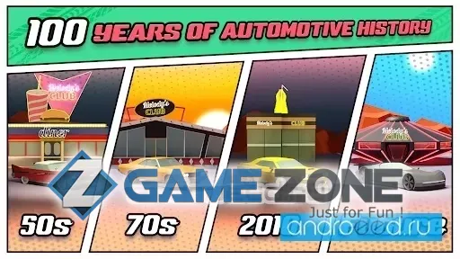 صورة من لعبة Car Drift Racing History & Cars Battle Fight [Mod Money/Free Shopping]
