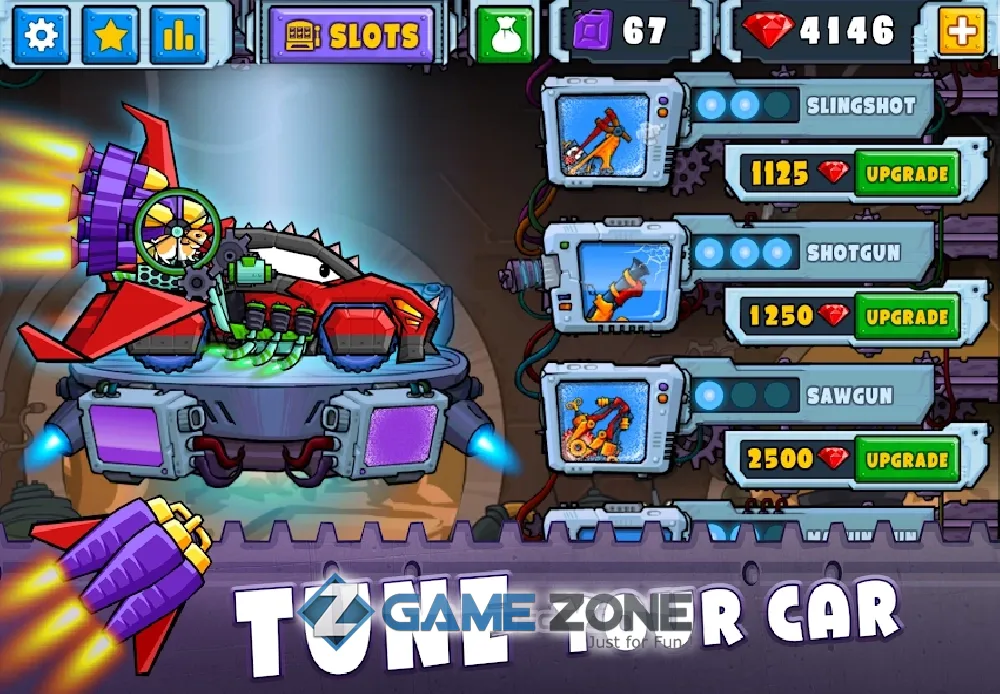 صورة من لعبة Car Eats Car 2 [Много денег]