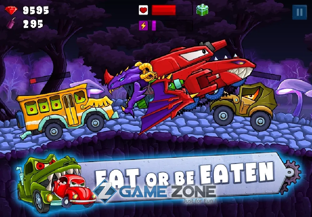 صورة من لعبة Car Eats Car 2 [Много денег]