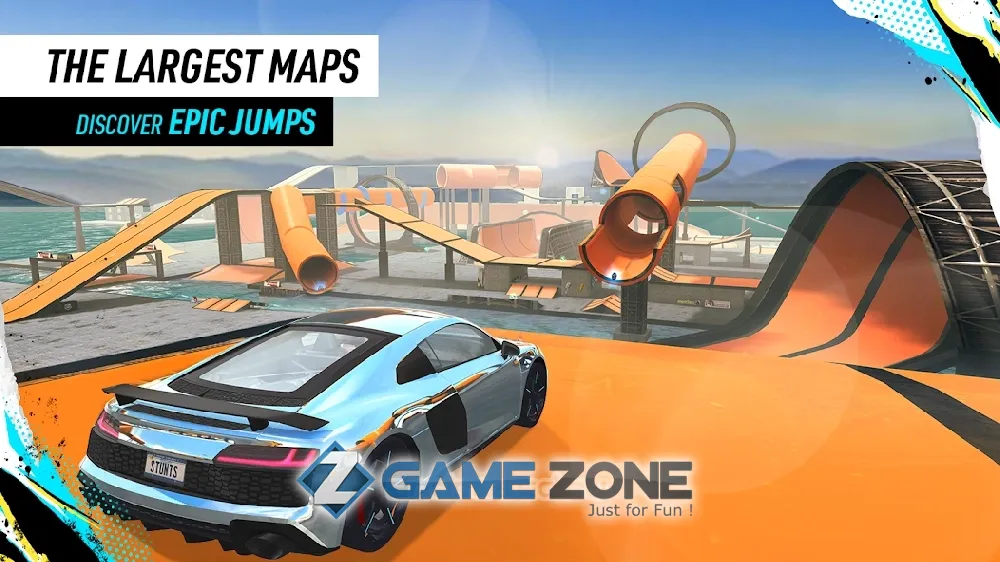 صورة من لعبة Car Stunt Races Mega Ramps [unlocked/Mod Money]