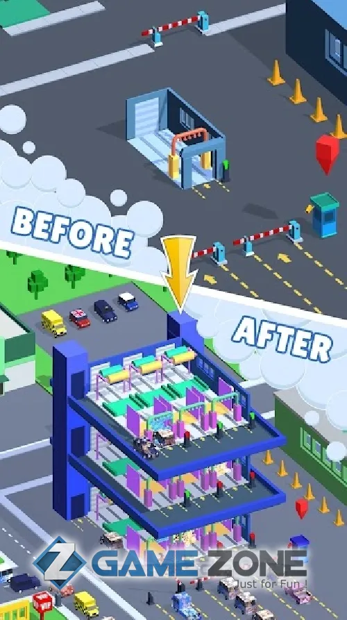 صورة من لعبة Car Wash Empire