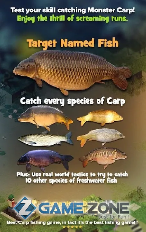 صورة من لعبة Carpcraft: Carp Fishing