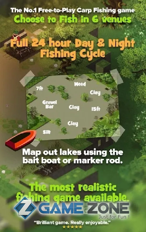 صورة من لعبة Carpcraft: Carp Fishing