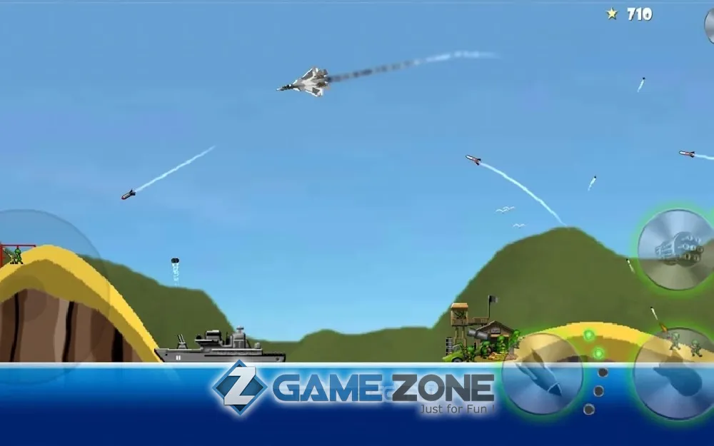 صورة من لعبة Carpet Bombing - Fighter Bomber Attack