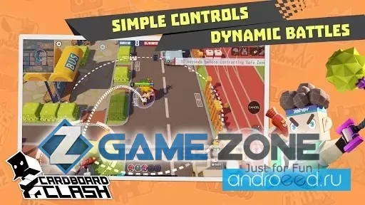 صورة من لعبة Carton Wars (Cardboard Clash)