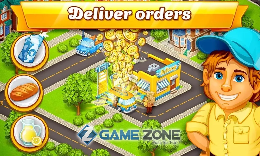 صورة من لعبة Cartoon city: ферма и город