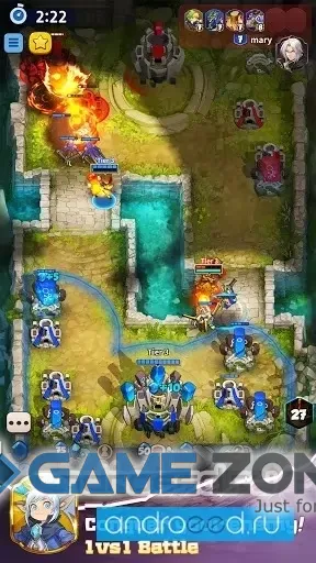 صورة من لعبة Castle Craft World War