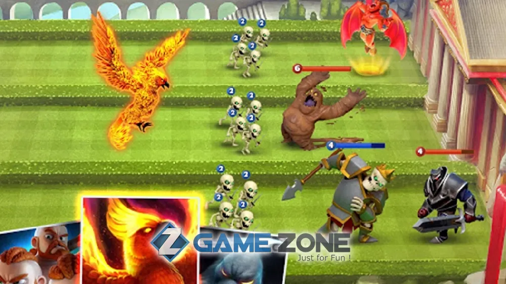 صورة من لعبة Castle Crush Epic Battle Free Strategy Games