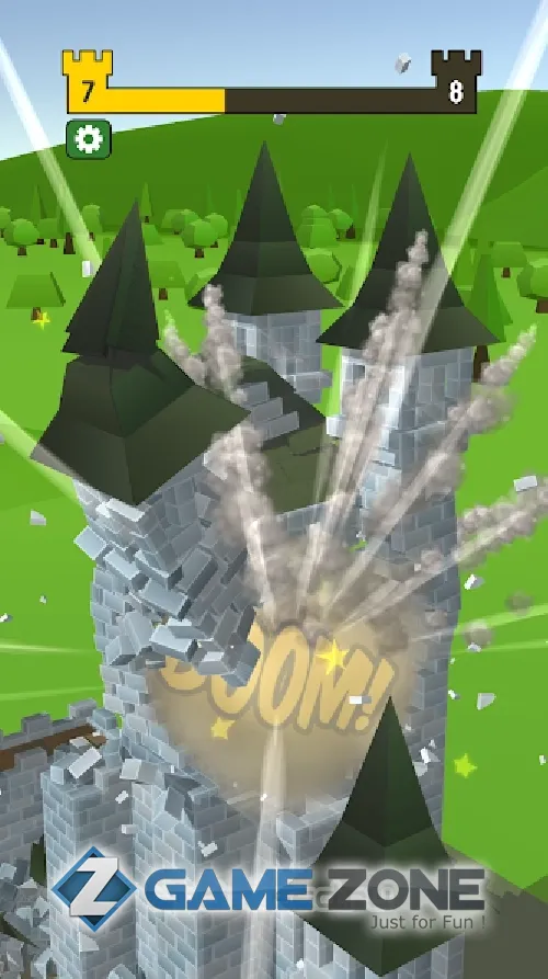صورة من لعبة Castle Wreck