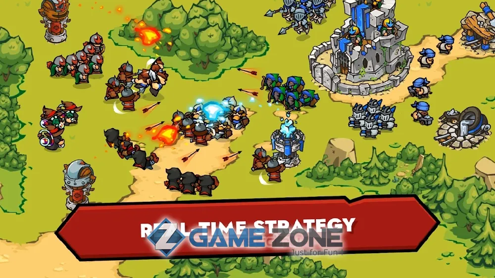 صورة من لعبة Castlelands realtime classic RTS strategy game