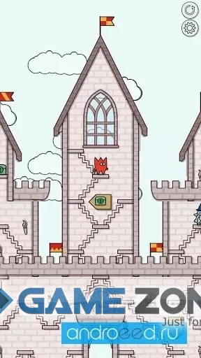 صورة من لعبة Castles and Stairs