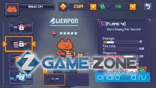صورة من لعبة Cat Gunner: Super Force [Много денег]