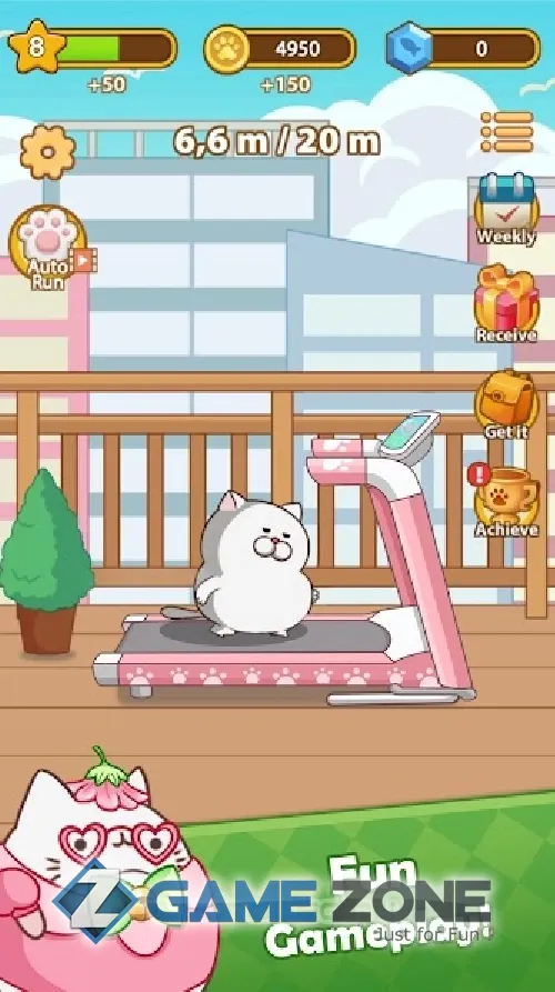 صورة من لعبة Cat Run Kitty Rush [Free Shopping]