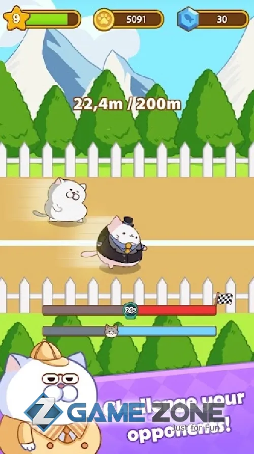 صورة من لعبة Cat Run Kitty Rush [Free Shopping]