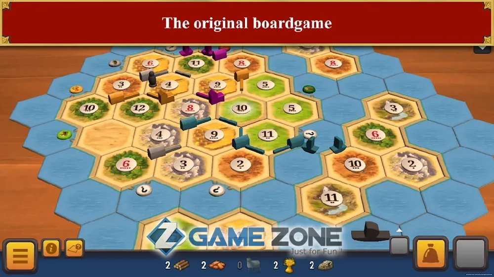 صورة من لعبة Catan Universe