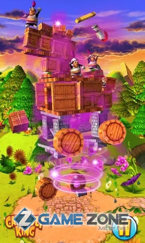 صورة من لعبة Catapult King [Много звезд и магии]