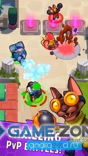صورة من لعبة Caterra Battle Royale