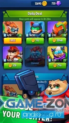 صورة من لعبة Caterra Battle Royale