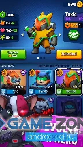 صورة من لعبة Caterra Battle Royale