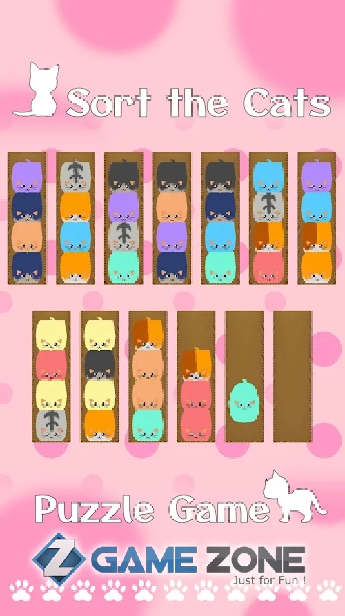 صورة من لعبة Cats are Liquid Sort puzzle [Adfree]