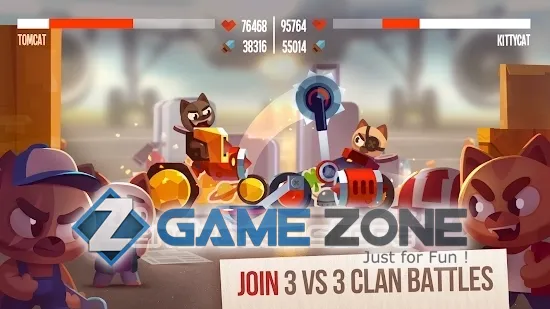 صورة من لعبة CATS: Crash Arena Turbo Stars