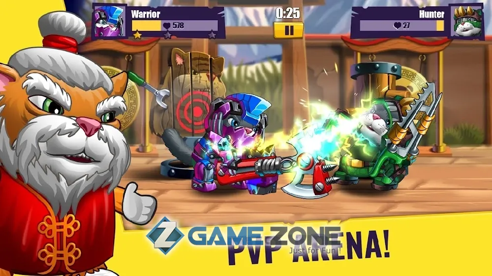 صورة من لعبة Cats vs Aliens PVP