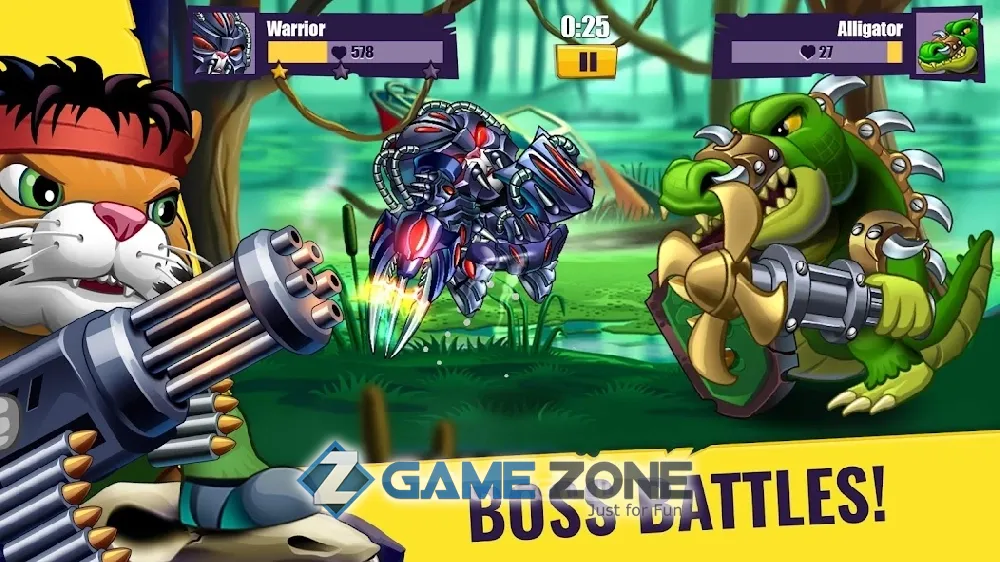 صورة من لعبة Cats vs Aliens PVP