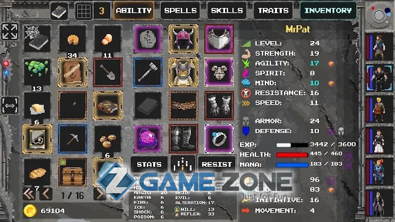 صورة من لعبة Caves of Lore [Patched]