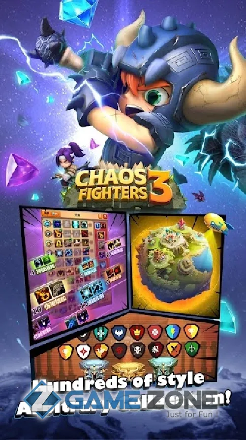 صورة من لعبة Chaos fighters 3