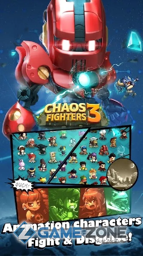 صورة من لعبة Chaos fighters 3