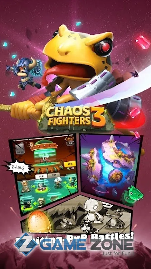 صورة من لعبة Chaos fighters 3