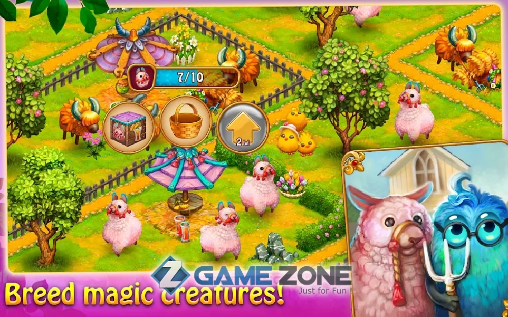 صورة من لعبة Charm Farm - Лесная Ферма