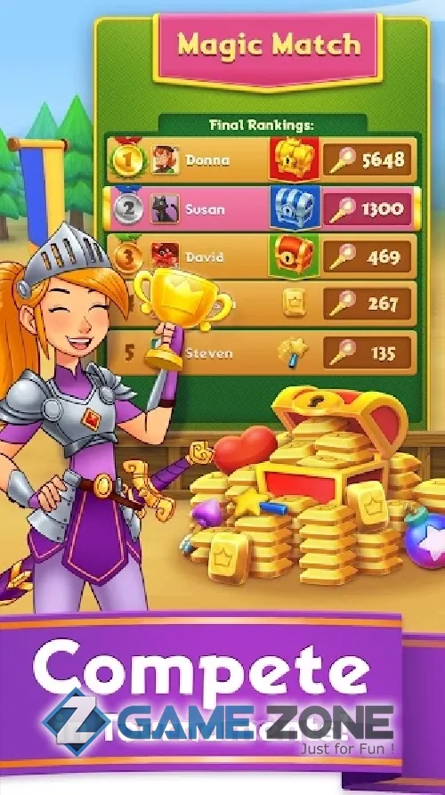 صورة من لعبة Charm King [Много денег]