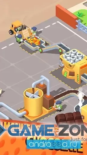 صورة من لعبة Chocolate Factory Idle Game [Mod Money]