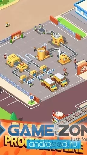 صورة من لعبة Chocolate Factory Idle Game [Mod Money]