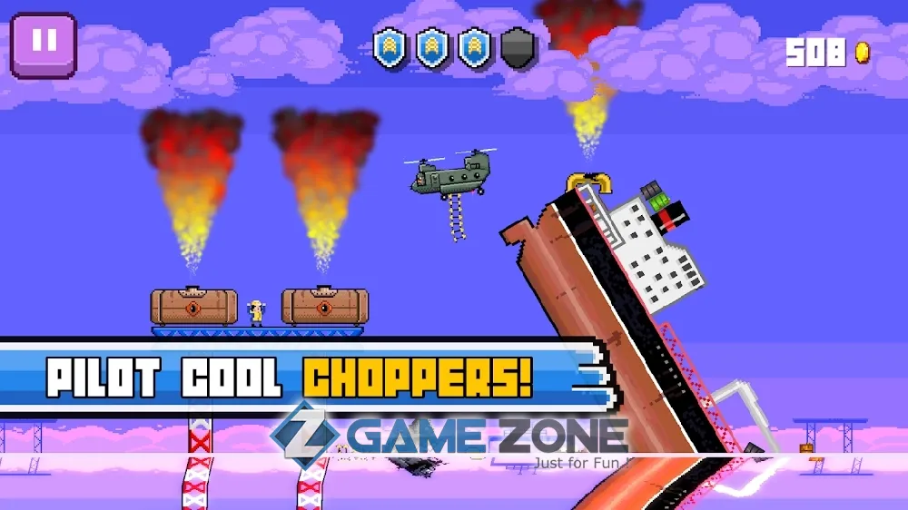 صورة من لعبة Choppa [Много денег]