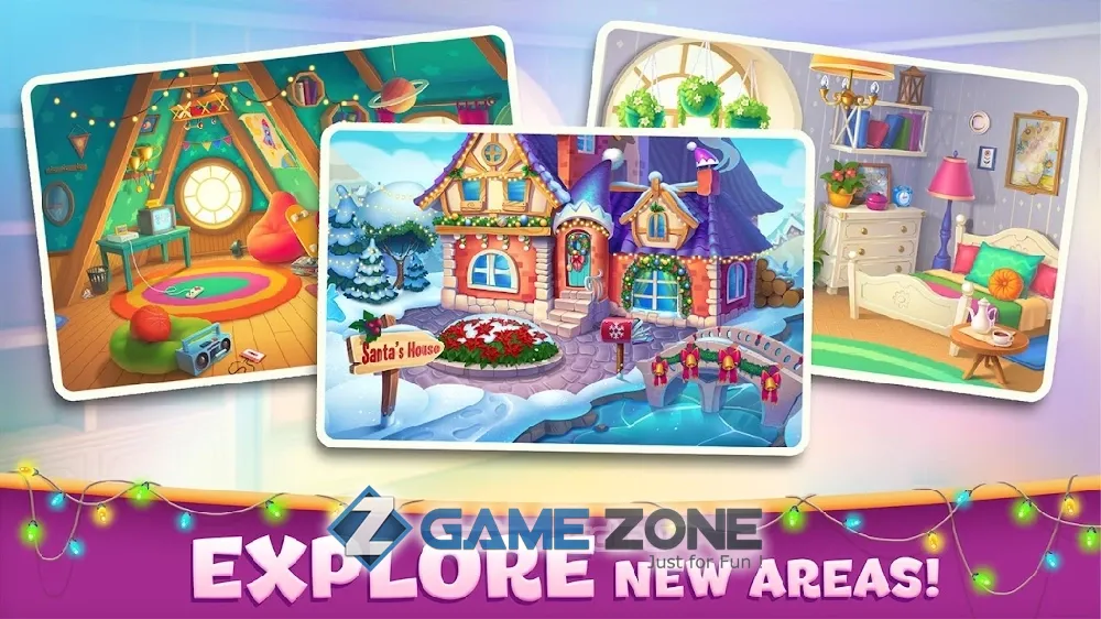 صورة من لعبة Christmas Sweeper Mansion