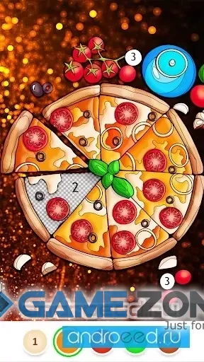 صورة من لعبة Magic Color by Number Paint [unlocked/бесконечные бустеры]