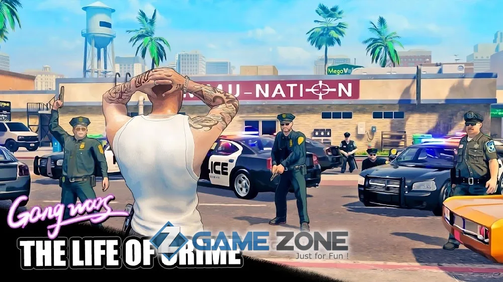 صورة من لعبة City of Crime Gang Wars