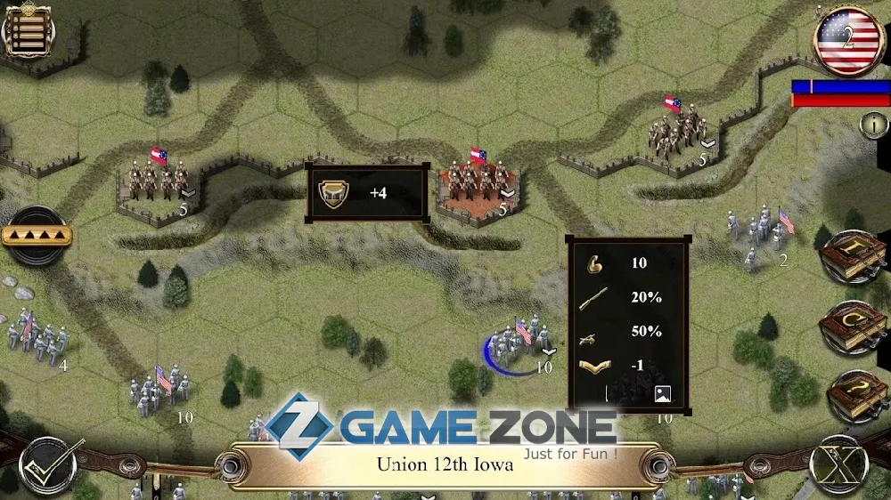 صورة من لعبة Civil War: 1862 [Unlocked]