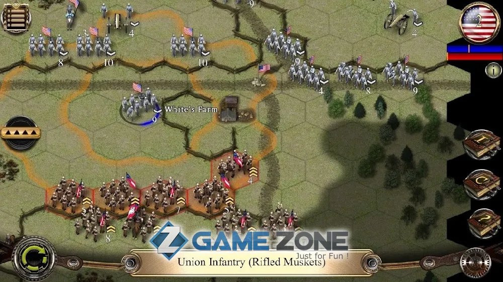 صورة من لعبة Civil War: 1862 [Unlocked]