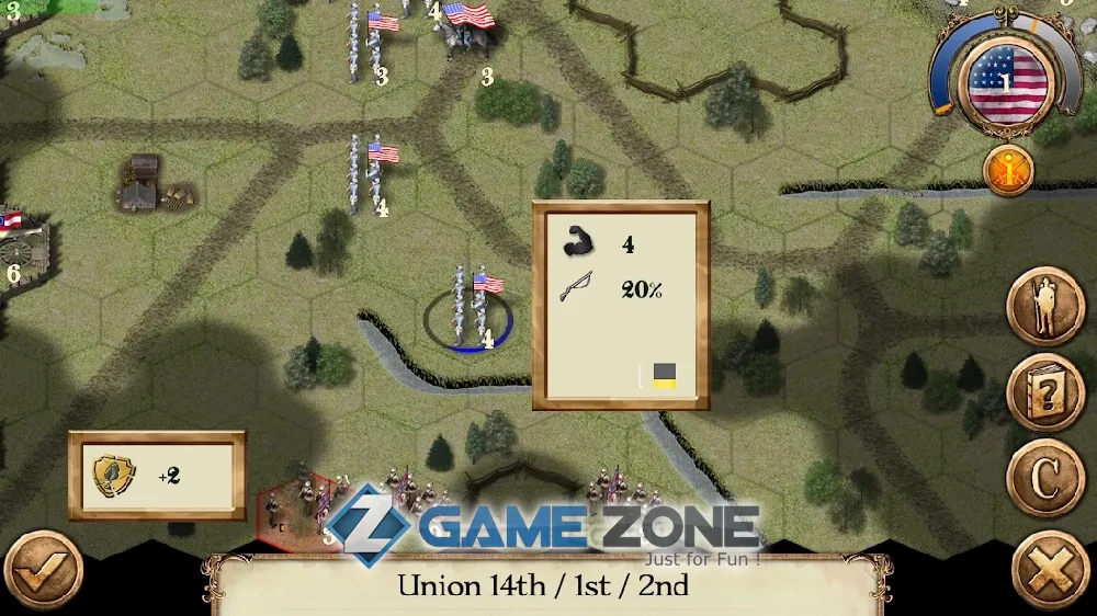 صورة من لعبة Civil War: 1865