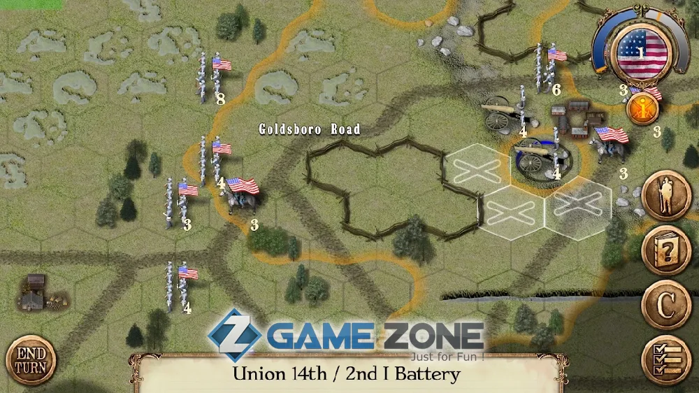صورة من لعبة Civil War: 1865