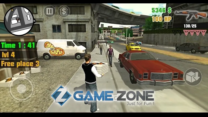 صورة من لعبة Clash of Crime Mad San Andreas [Много денег/Unlocked]