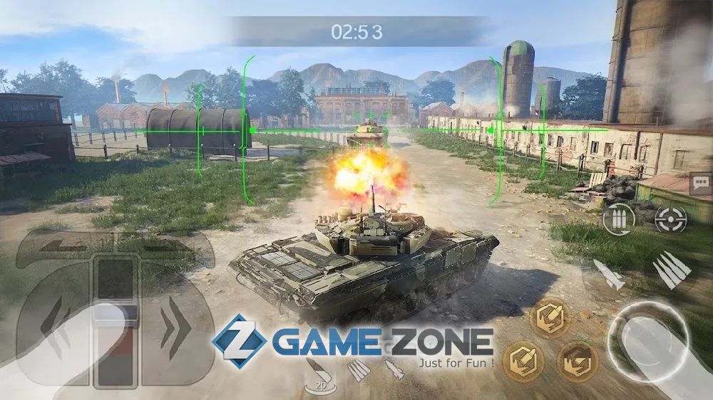 صورة من لعبة Clash of Panzer
