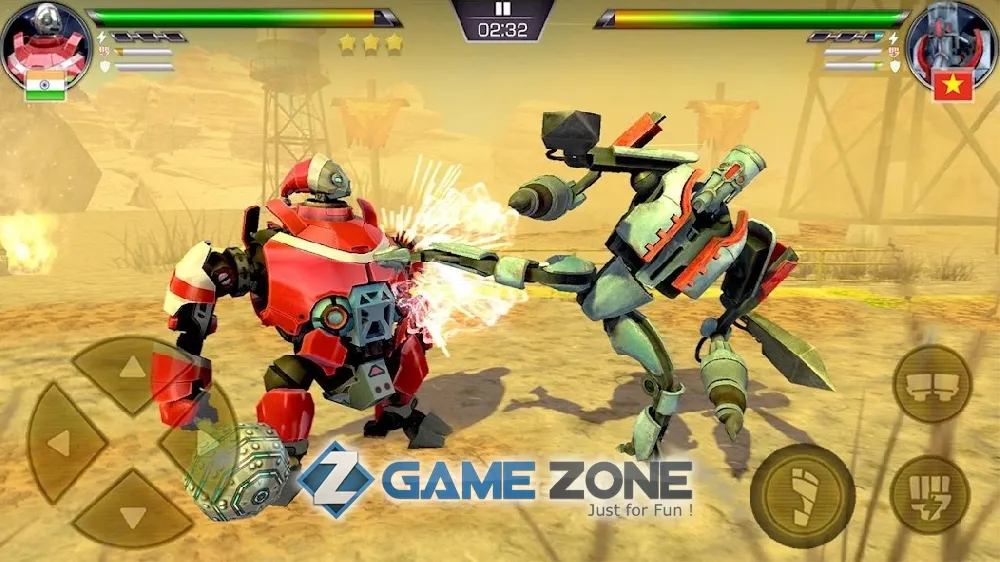صورة من لعبة Clash Of Robots