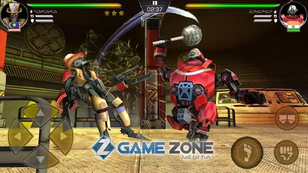 صورة من لعبة Clash Of Robots
