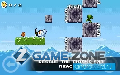 صورة من لعبة Cluckles Adventure